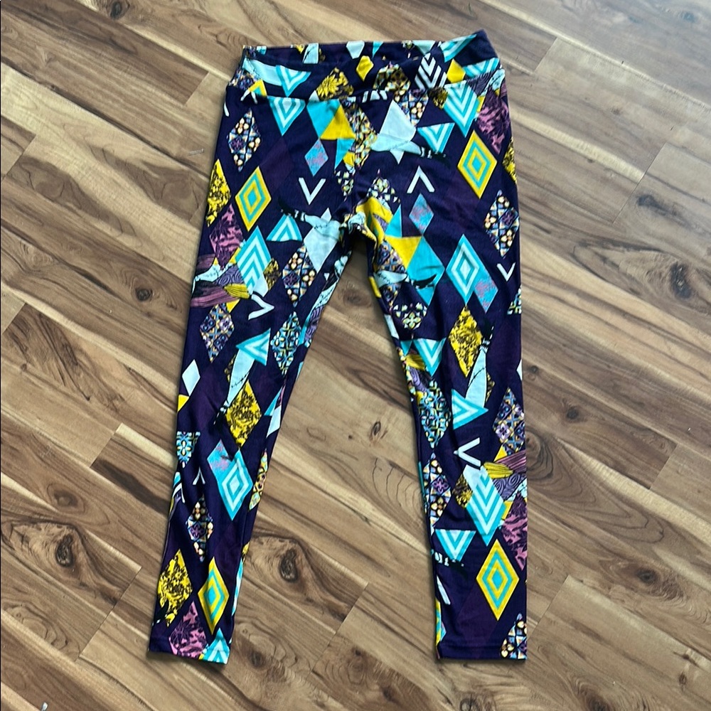Colorful Geometric Kids Leggings